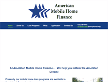 Tablet Screenshot of amhfloans.com